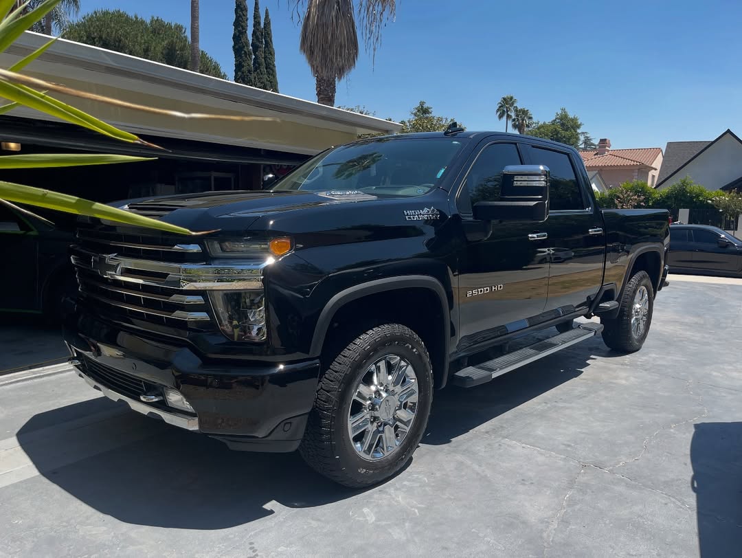 Chevy Silverado High Country after a 7-year ceramic coating at Logan's