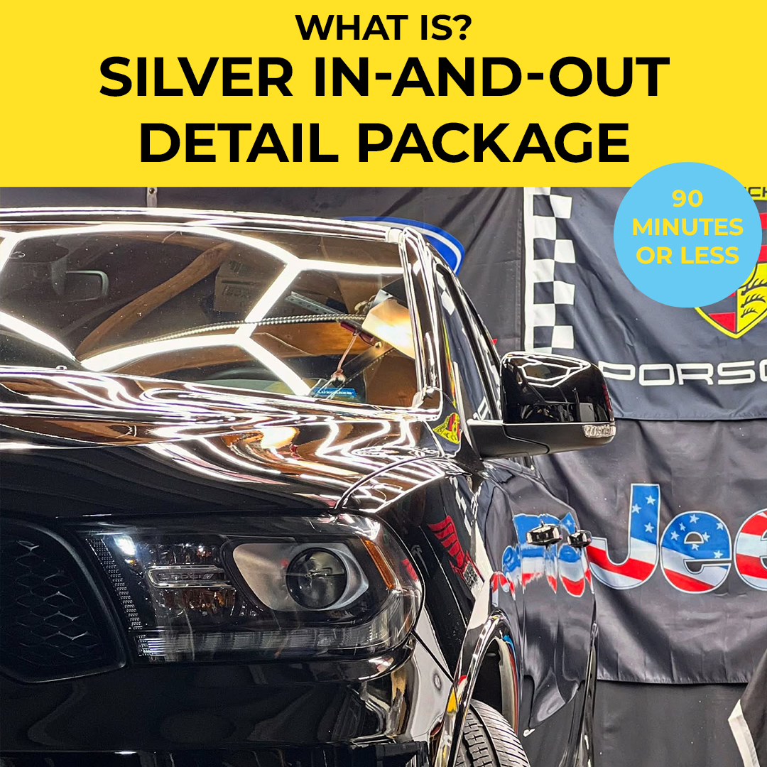 Professional Silver In-and-Out Auto Detailing Service – Interior and Exterior Cleaning in Los Angeles by Logan’s Auto Detailing
